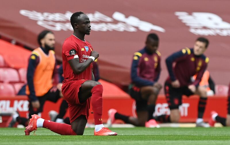Sadio Mane – 7, Happy to go looking for work when the ball was not finding him, and he was perfectly placed to hit the opener.Reuters