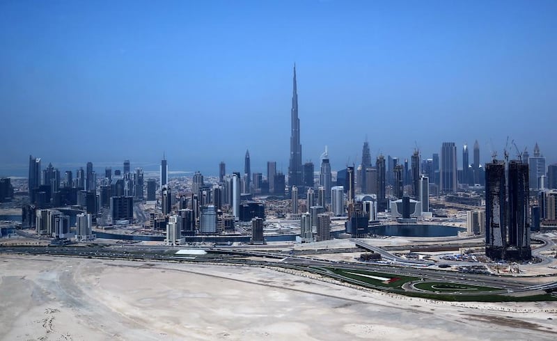 Third-quarter rents in Dubai’s freehold areas dropped by 1.5 per cent, compared with 4.4 per cent during the second quarter of the year. Marwan Naamani / AFP