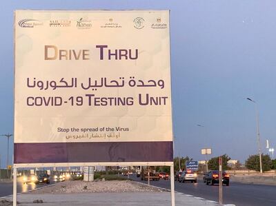 A drive-through testing unit is opening up in the North Coast. Previously, those who needed to get tested had to head back to Cairo or Alexandria. Hana Sabah for The National