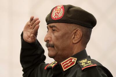 Sudan's Army chief and military ruler Gen Abdel Fattah Al Burhan. AFP