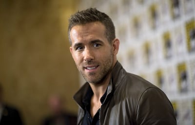 Ryan Reynolds with a textured crew-cut hairstyle. Reuters