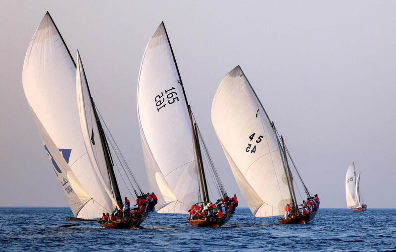 The fourth edition will see 120 teams cover 80 nautical miles. AFP