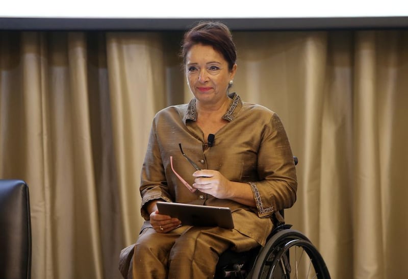Daniela Bas, director for social policy and development at the United Nation’s department of economic and social affairs, says: ‘There is a difference between accessibility and a place that is usable. To have equal access does not mean it is usable.’ Pawan Singh / The National