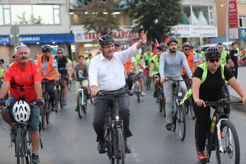 Murat Aydin, the mayor of Zeytinburnu, is promoting cycling within Istanbul. All photos Courtesy Zeytinburnu Belediyesi