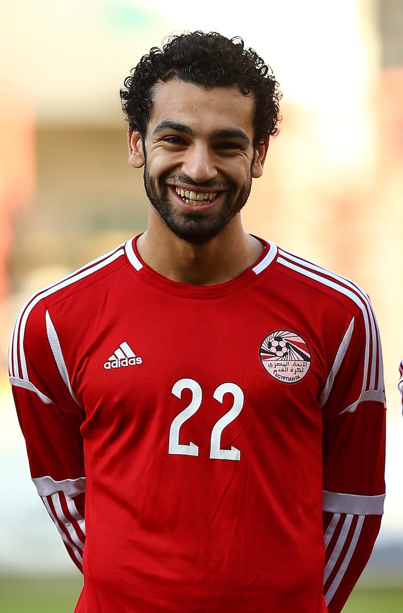 LONDON, ENGLAND - JUNE 04: Mohamed Salah of Egypt during the International Friendly match between Jamacia and Egypt at The Matchroom Stadium on June 04, 2014 in London, England. (Photo by Charlie Crowhurst/Getty Images)
