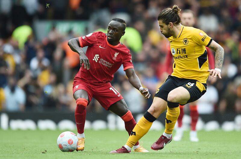 Ruben Neves - 6 The 25-year-old had more time on the ball than he might have expected against the Liverpool press. He could have used his possession more cleverly. 
EPA
