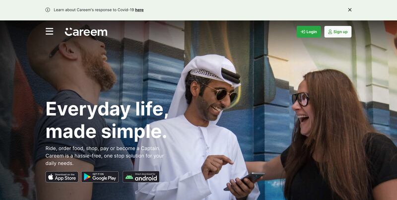 Careem offers more than just taxis.
