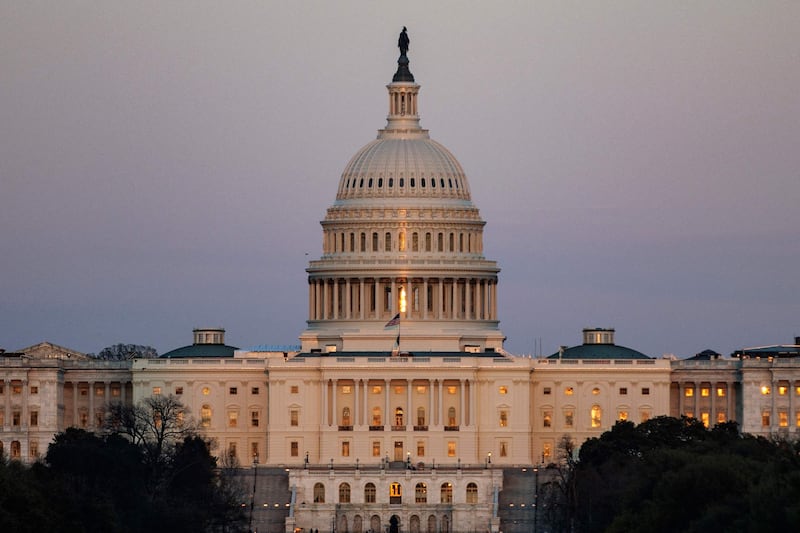 The US Capitol building in Washington. Getty Images / AFP