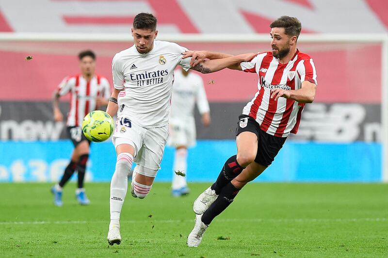 Federico Valverde 6 - Kept things ticking in the middle of the park but quiet overall from the highly-rated Uruguayan. AFP