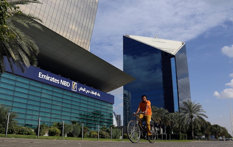 Emirates NBD's net interest income from Islamic financing and investment products jumped 98 per cent to Dh706.4m in the third quarter of 2021. Reuters/Satish Kumar