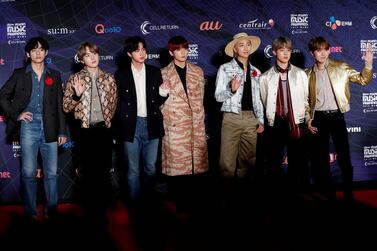 On Saturday, October 10 BTS perfromed an online concert for fans, 'Map of The Soul ON:E'. Reuters 