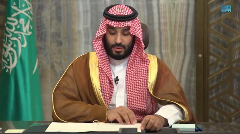 Crown Prince Mohammed bin Salman. SPA