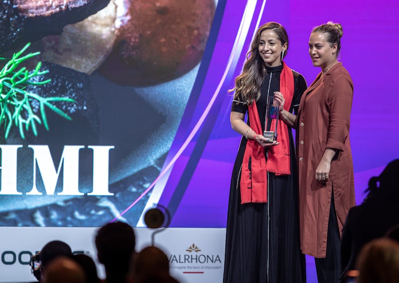 Tala Bashmi of Bahrain's Fusions by Tala was named Best Female Chef.