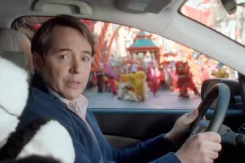 Matthew Broderick in a commercial for Honda.

No Credit