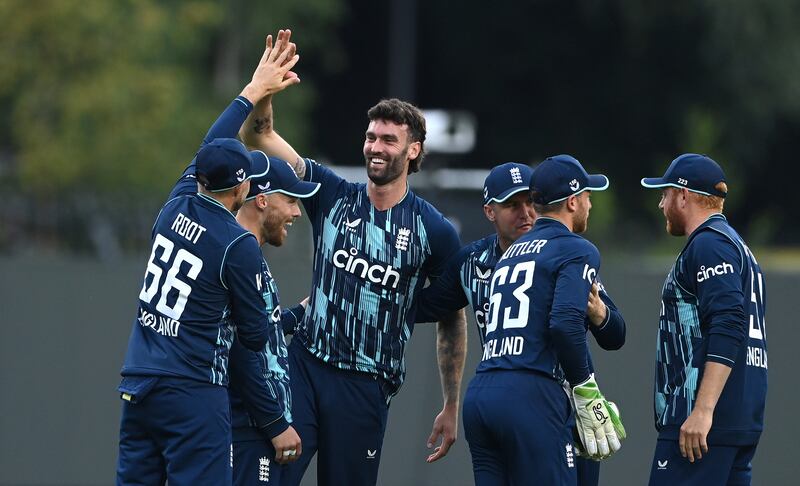 Left-arm quick Reece Topley continued his great form in white-ball cricket. Getty