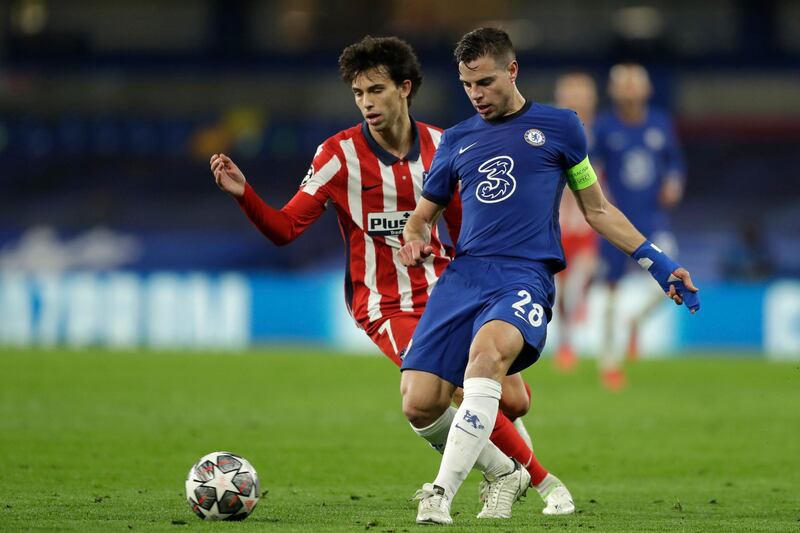 Cesar Azpilicueta 7 – Did well to contain Joao Felix for the most part, though he was lucky not to have given away a penalty when he brought down Carrasco following his own under-hit back pass.  AP