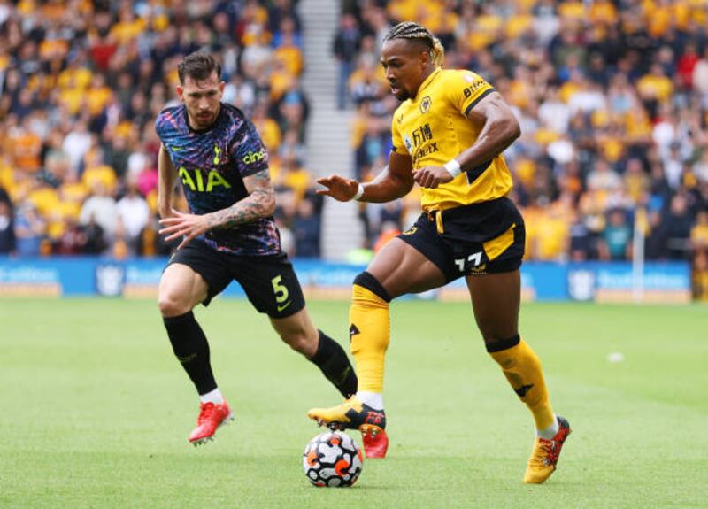 Adama Traore, 8 - Unrelenting, unplayable. It was so close to being a dazzling display from the forward who gave Tanganga a torrid time. The Spurs defenders had no answer to him, but frustratingly Traore had no end product. If he had, the home side would have been out of sight. Getty