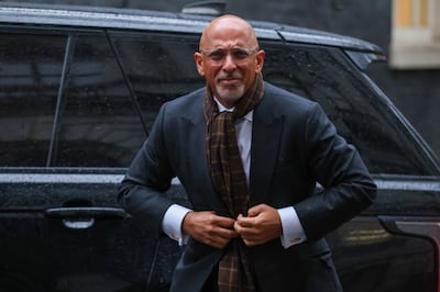 Nadhim Zahawi, UK ministers without portfolio and chairman of the Conservative Party, arrives for a weekly meeting of cabinet ministers at 10 Downing Street in London, on January 10. Bloomberg