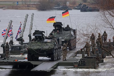 The German military faces equipment and personnel problems despite an increase in defence spending. Getty Images