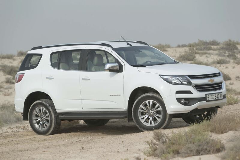 DUBAI, UNITED ARAB EMIRATES, 13 JUNE 2017. Chevrolet Trailblazer for Motoring. (Photo: Antonie Robertson/The National) Journalist: Gautam Sharma. Section: Motoring.