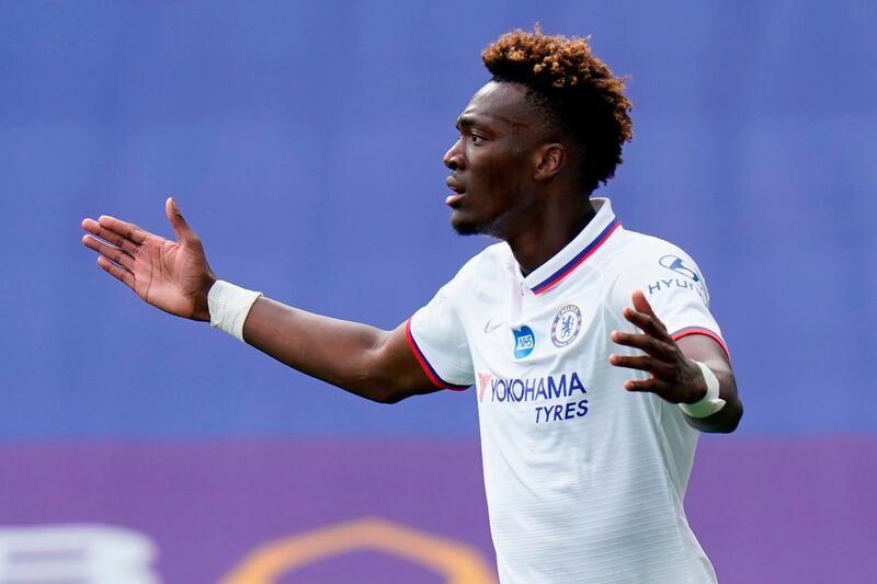 Tammy Abraham – goal ruled out for offside. AFP