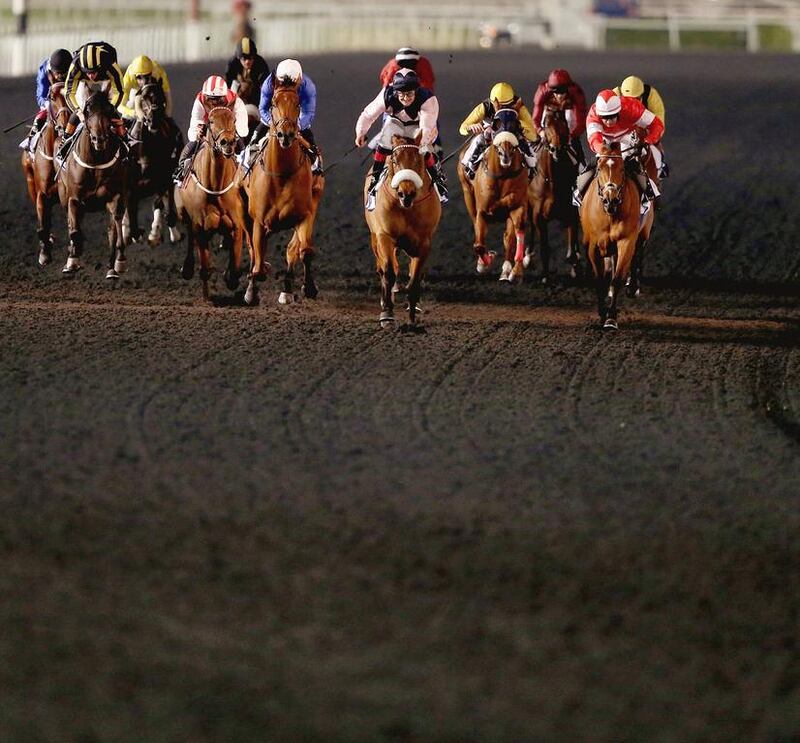 The 20th anniversary of the Dubai World Cup will be held on a dirt track at Meydan Racecourse next year. Warren Little / Getty Images