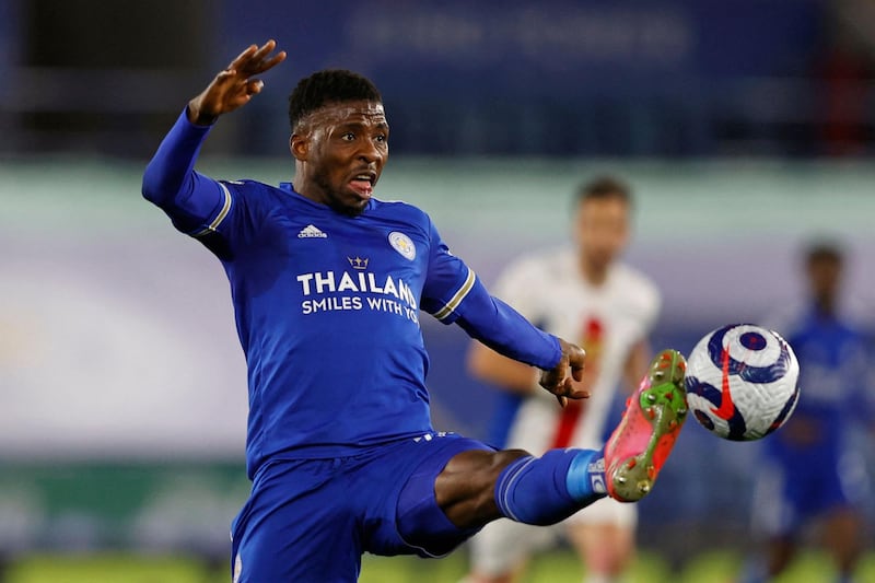 Kelechi Iheanacho 9 - The in-form man played faultlessly after creating all of Leicester’s best chances and capped off his own performance with a world-class turn and finish inside the box. AFP