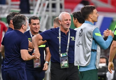 Australia manager Graham Arnold will next prepare his team for a final play-off against Peru. EPA