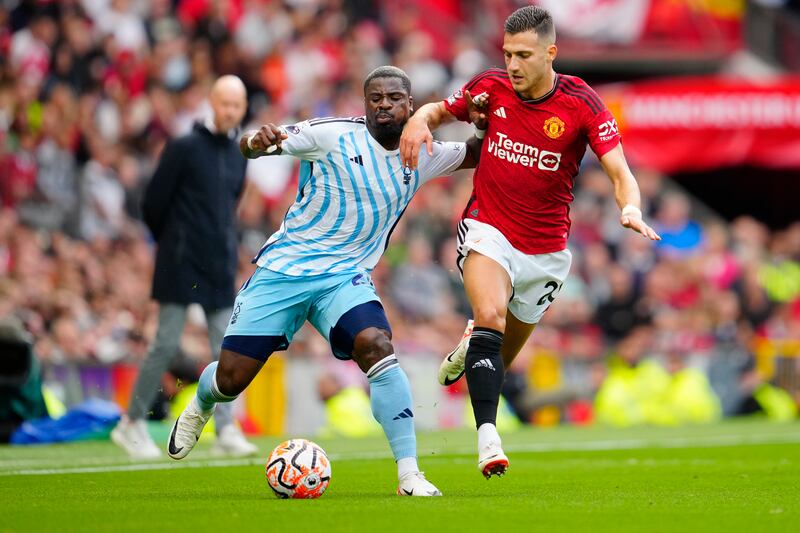 Diogo Dalot - 6. Out of position at left back in place of the injured Luke Shaw. His foul led to Forest’s second. Good defending at the start of the second as he put his foot in the way to stop the ball reaching the waiting Johnson. Misunderstood a reverse pass from Fernandes from a 70th minute free kick. AP
