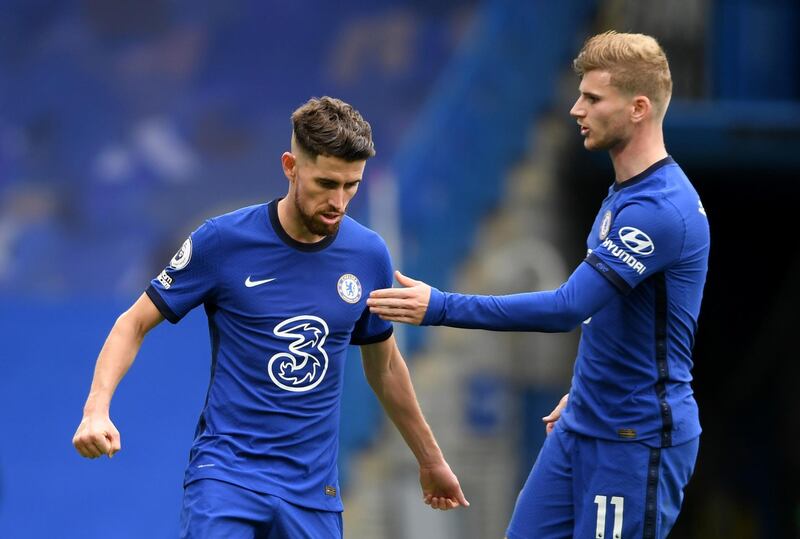 Jorginho – 8: Trademark Jorginho performance. Helped Chelsea control possession, spread the play, gave away a few niggly fouls, then hopped, skipped and jumped his way to two penalties. Good game from the Italian. Reuters