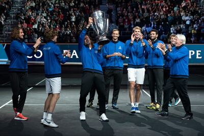 Team Europe cruised to Laver Cup victory in September. Reuters