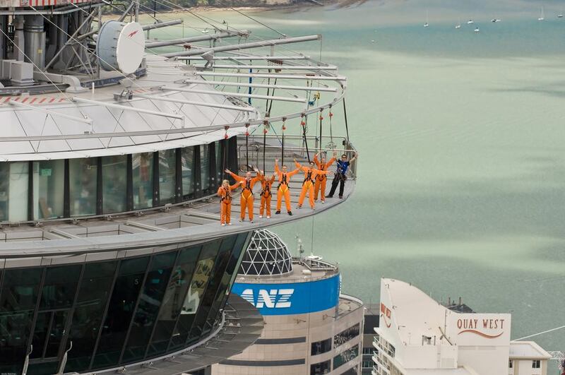 Sky Walk on the ring in Auckland, New Zealand. Courtesy www.skyjump.co.nz