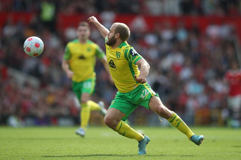 Teemu Pukki 8 – A 10th goal of the season for the Finland international. Smart movement saw him slowly drift away from the Manchester United defence before he accelerated to finish  at David De Gea's near post. 

Getty