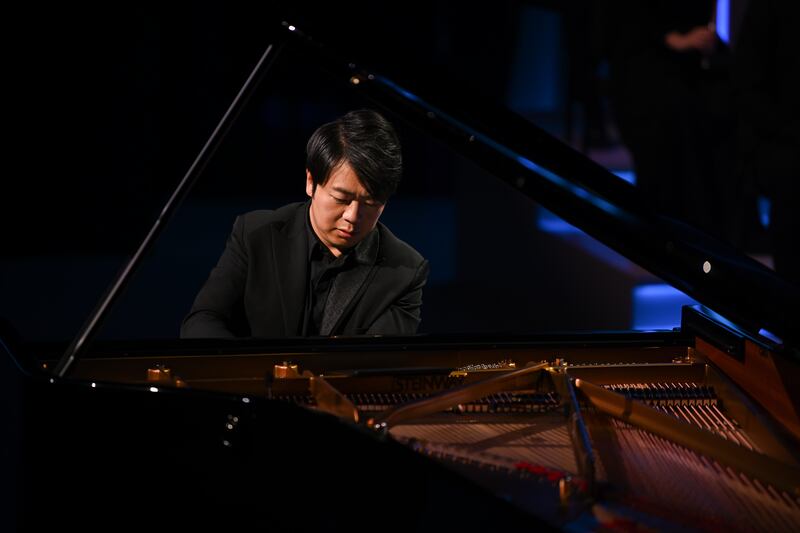 Lang Lang performed songs from the album The Disney Book in Ithra, Saudi Arabia on Thursday. Photo: Ahmed Al Thani