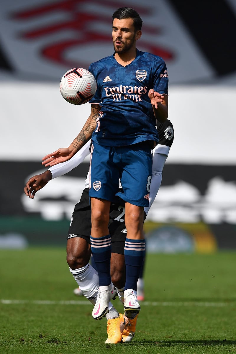 André-Frank Zambo Anguissa (63’) – 5. Such was his impact, the only available photo was this one of him behind Ceballos. AP