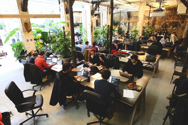 Students study coding and app building at the Paris campus of Le Wagon. Courtesy: Le Wagon