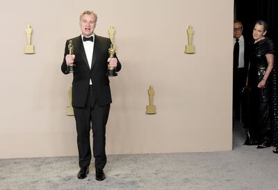 Christopher Nolan won his first Academy Award ever in the Best Director category. EPA