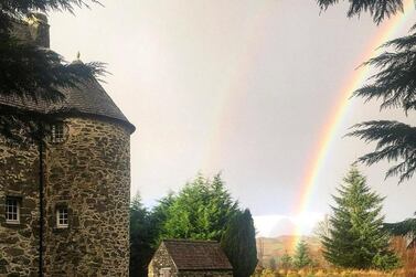 Stef Burgon and her husband Simon Hunt became owners of the castle in Argyll and Bute in 2015. Courtesy Stef Burgon and Simon Hunt