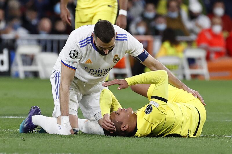 Thiago Silva 8 - Should have got closer to stop Vinicius’s cross for Benzema’s winner, but defended well for most of the game and showed his experience to read the play on numerous occasions.

EPA