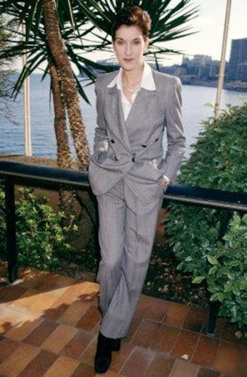 MONTE CARLO, MONACO - MAY 3: French Canadian singer and businesswoman Celine Dion poses for a portrait at the 1995 World Music Awards on May 3, 1995 in Monte Carlo, Monaco. (Photo by Ron Davis/Getty Images)