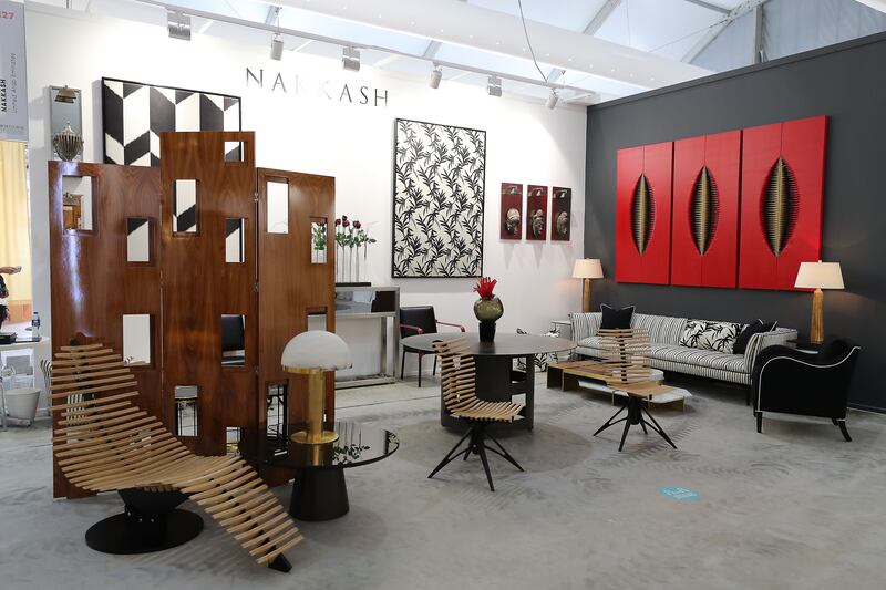 The Nakkash stand at Downtown Design