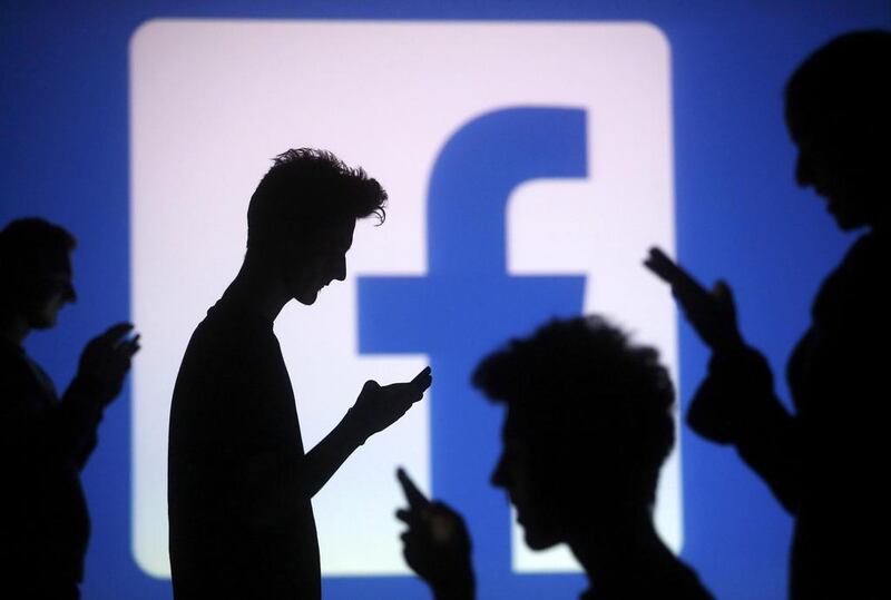 The UAE has more than 8.7 million Facebook users, according to Global Media Insight. Reuters