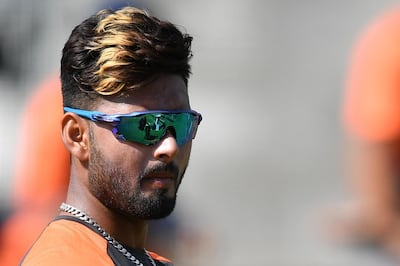 India's Rishabh Pant attends a practice session at Lord's Cricket Ground in London on August 7, 2018 ahead of the second Test cricket match between England and India. / AFP PHOTO / Ben STANSALL / RESTRICTED TO EDITORIAL USE. NO ASSOCIATION WITH DIRECT COMPETITOR OF SPONSOR, PARTNER, OR SUPPLIER OF THE ECB