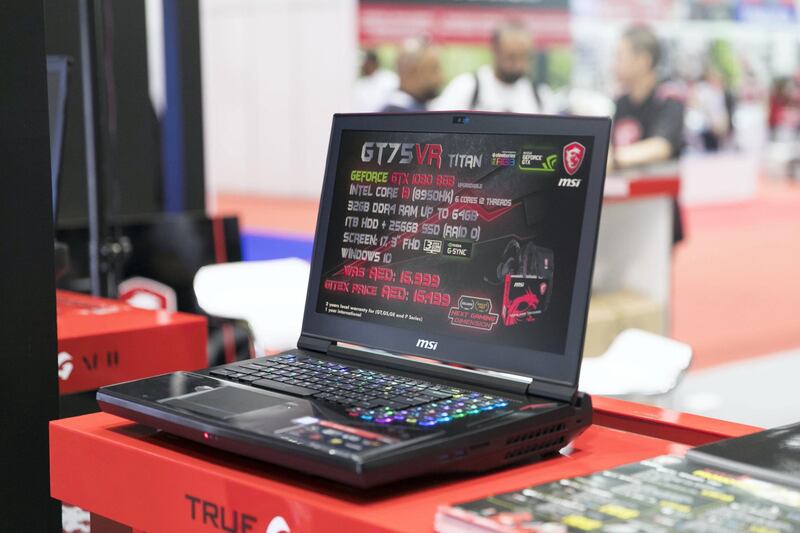 DUBAI, UNITED ARAB EMIRATES - OCTOBER 02, 2018. 


GITEX Shopper 2018.

(Photo by Reem Mohammed/The National)

Reporter: 
Section:  NA