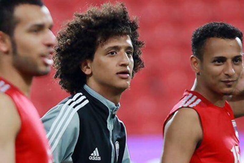 Omar Abdulrahman, who is also a standout for the UAE national team, continues to earn his international praise. Satish Kumar / The National