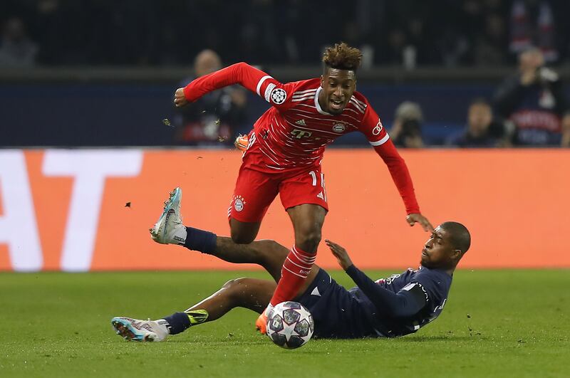SUBS: Presnel Kimpembe (Hakimi, HT) - 5, Lost the ball on the halfway line to put his team in trouble and often looked uncomfortable, as was most obvious when he was booked for a sliding tackle on Coman.

EPA