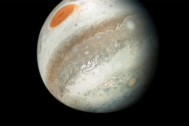 Jupiter is 11 times wider than Earth and has a gravitational pull 318 times stronger. Reuters