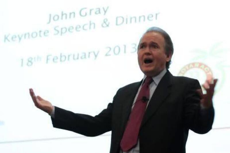 John Gray has sold millions of books. Jeffrey E Biteng / The National