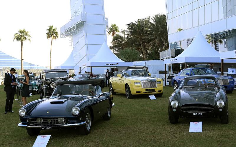 The only surprise about the UAE playing host to a glamorous concours of elegance event is that it hasn’t happened before.