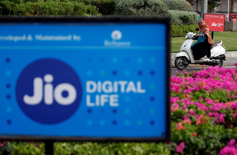 Jio Platforms, Reliance's telecommunications arm, posted a 17 per cent annual rise in revenue to $12.6 billion. Reuters